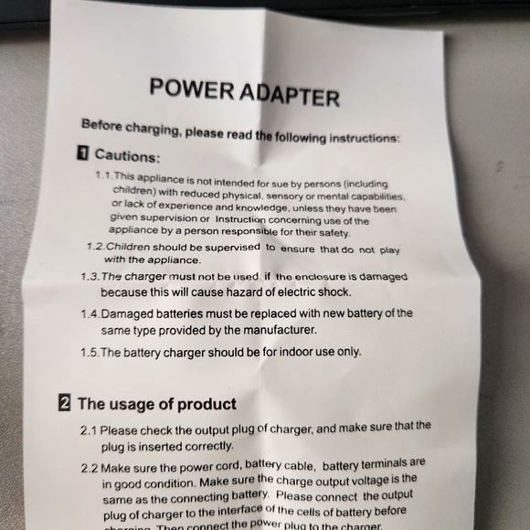 Power adapter wall plug New - Picture 6 of 6